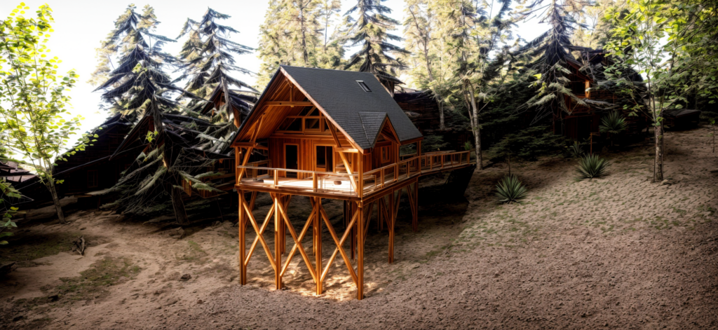 Cabane perchee dans les arbres Toulouse