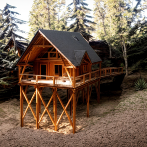 Cabane perchee dans les arbres Toulouse